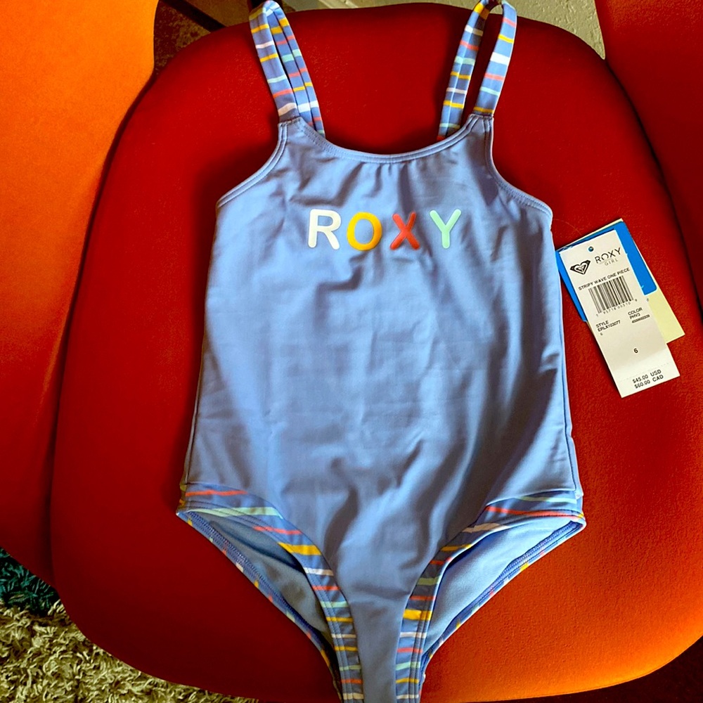 ☀️ Lavender Roxy One-Piece Bathing Suit ☀️ NWT
